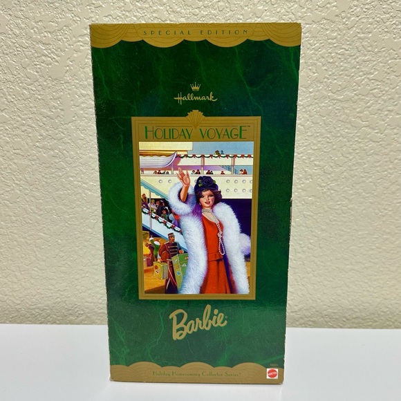 Barbie Other - NEW VINTAGE 1997 Hallmark Barbie Doll Holiday Voyage Homecoming Collector Series